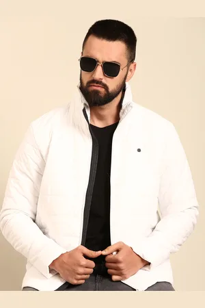 Being Human Mock Collar Padded Jacket