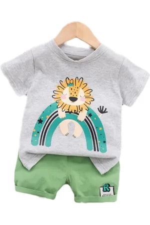 Stylecast Kids Printed Pure Cotton Clothing Set
