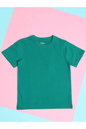 HOOP Boys Round Neck Regular Fit Cotton T-shirt