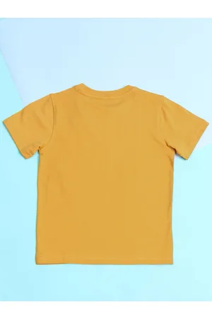 HOOP Boys Round Neck Regular Fit Cotton T-shirt