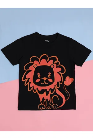 HOOP Boys Printed Cotton T-shirt