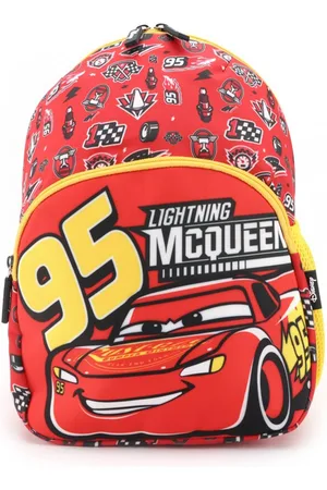 Disney Boys Red & Yellow Graphic Contrast Detail Backpack