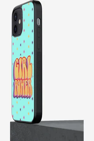 macmerise Girl Power Printed iPhone 12 Phone Bumper Case Cover