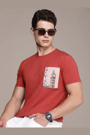 French Connection Men Graphic Printed Pure Cotton T-shirt