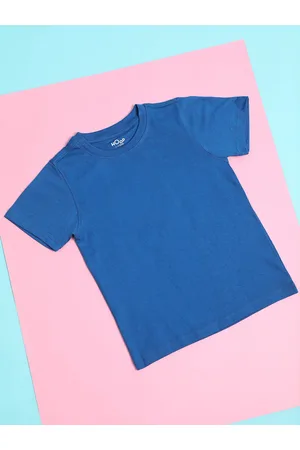 HOOP Girls Round Neck Cotton T-shirt