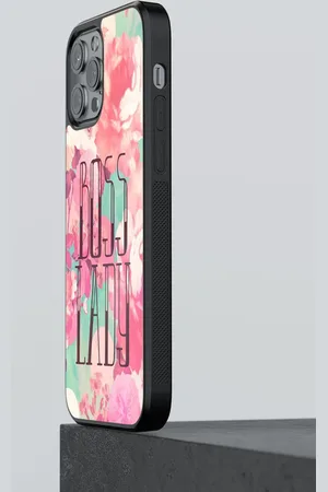 macmerise Boss Lady Printed iPhone 12 Pro Max Phone Bumper Case Cover