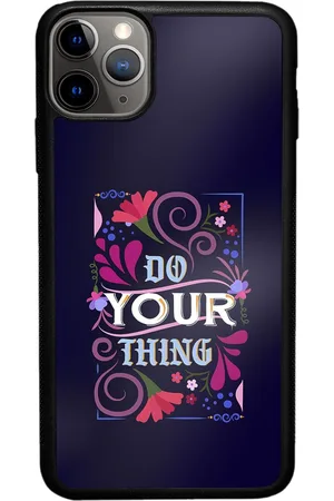 macmerise Unisex Typography Printed iPhone 11 Pro Max Bumper Case Cover
