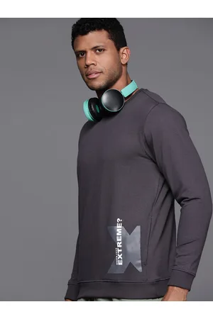 HRX Round Neck Printed Sweatshirt