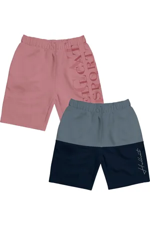 HELLCAT Girls Pack Of 2 Printed Cotton Shorts