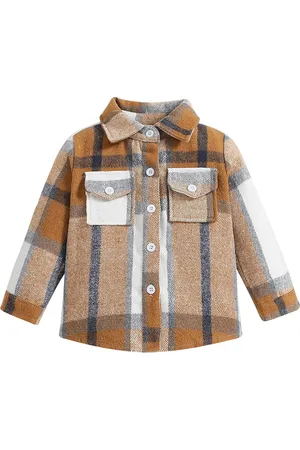 Stylecast Boys Khaki Checked Tailored Jacket