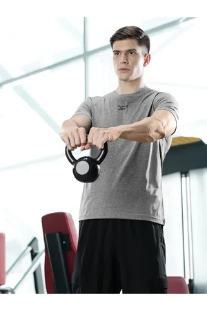Reebok Men Grey T-shirt