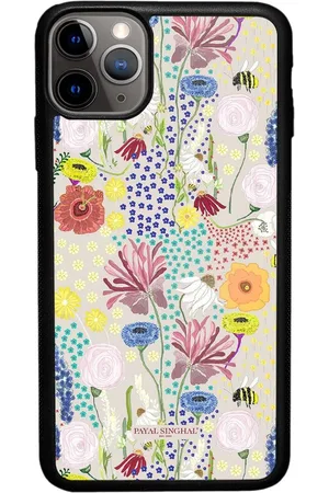 macmerise Unisex Floral Printed iPhone 11 Pro Max Bumper Case Cover