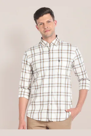 U.S. Polo Assn. Tartan Checked Long Sleeves Casual Shirt