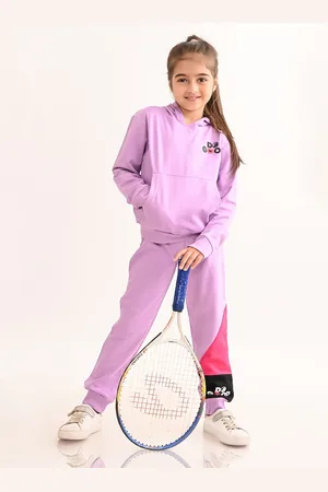 BONKIDS Girls Printed Pure Cotton Top with Pyjamas