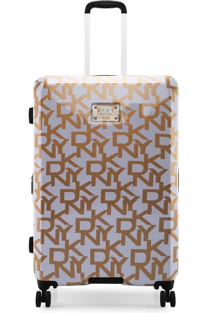 DKNY Deco Signature Printed Hard-Sided Large Trolley Bag 71.12
