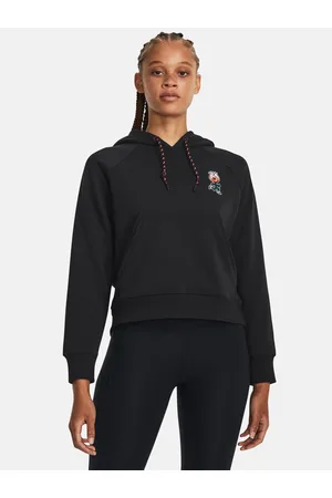 Under Armour Women Heavyweight Terry Printed Hooded Sweatshirt