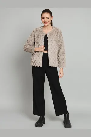 Chemistry Self Designed Wool Crop Shrug