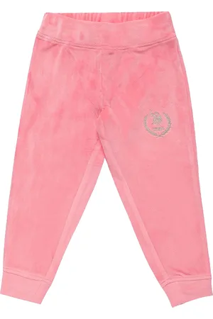 Ralph Lauren Girls Regular Fit Mid Rise Cotton Joggers