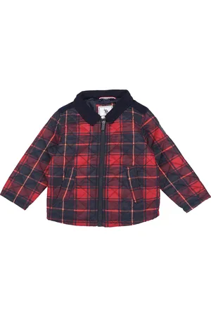 Ralph Lauren Boys Checked Quilted Jacket