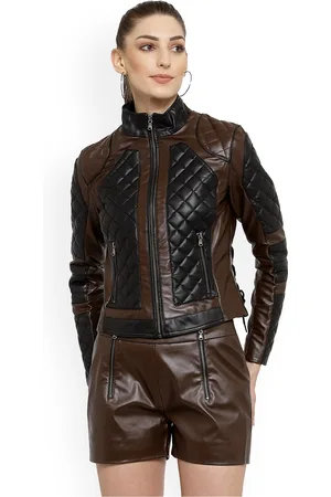 Beaver Colourblocked Mock Collar Lightweight Rapid-Dry Biker Jacket