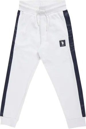 Ralph Lauren Boys Side Stripe Pure Cotton Joggers