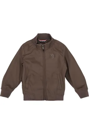 Ralph Lauren Boys Stand Collar Bomber Jacket
