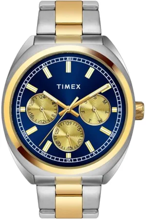 Timex Men Embellished Dial & Bracelet Style Straps Analogue Watch TWEG22301