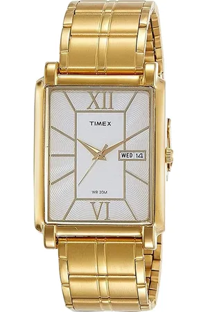 Timex Men Dial & Stainless Steel Bracelet Style Straps Analogue Watch TW000W905