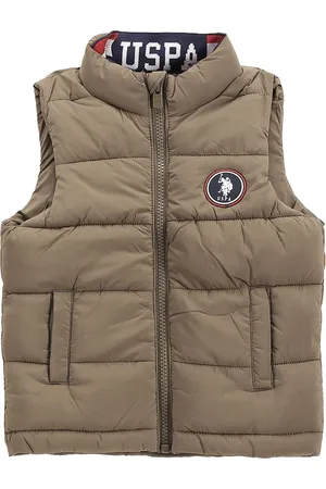 Ralph Lauren Boys Mock Collar Outdoor Puffer Jacket
