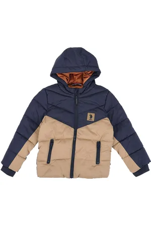 Ralph Lauren Boys Colourblocked Hooded Puffer Jacket
