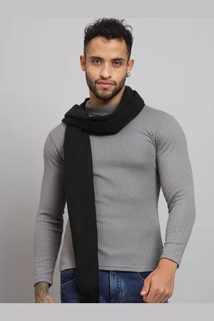 HANDICRAFT PALACE Checked Reversible Merino Wool Mufflers