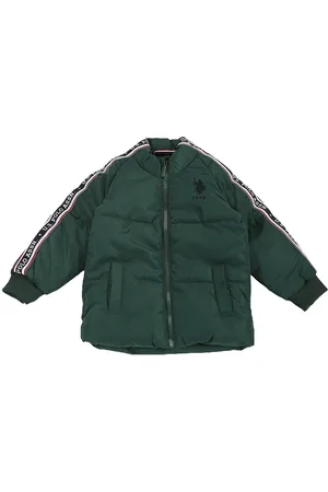 Ralph Lauren Boys Brand Tape Puffer Jacket