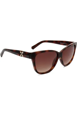 Swarovski Women Retro Square Sunglasses with Lens SK0188