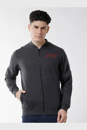 WROGN Men Mock Neck Sweatshirt
