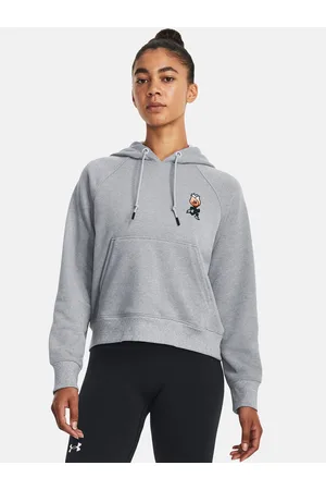 Under Armour Women Heavyweight Terry Printed Hooded Sweatshirt