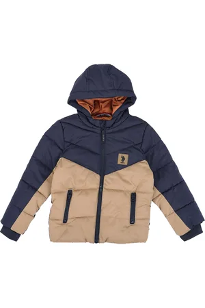 Ralph Lauren Boys Colourblocked Hooded Padded Jacket