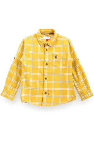 Ralph Lauren Boys Classic Fit Tartan Checked Twill Casual Shirt