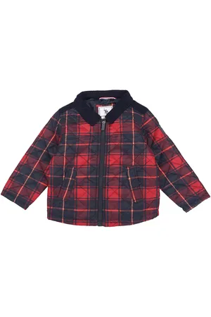 Ralph Lauren Boys Checked Quilted Jacket