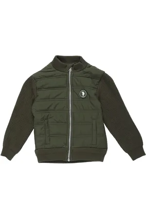 Ralph Lauren Boys Stand Collar Cotton Quilted Jacket