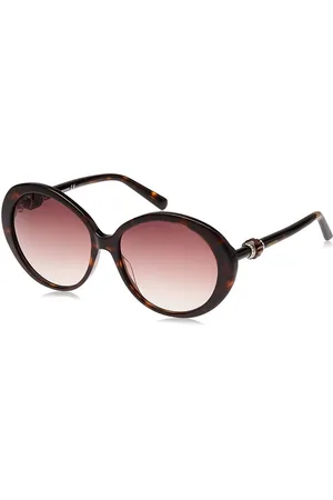 Swarovski Women Oval Sunglasses With UV Protected Lens-SK0130 60 52F