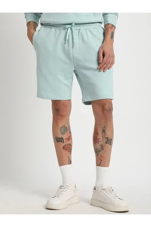 The Bear House Men Regular Fit Mid Rise Cotton Shorts