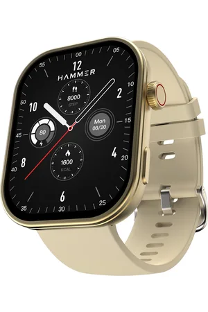 Hämmer Tussle 2.01" HD Display Bluetooth Calling Rotating Crown Smart Watch