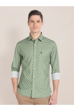 U.S. Polo Assn. Floral Printed Long Sleeve Casual Shirt