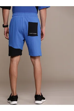 FORCE IX Men Pure Cotton Colourblocked Shorts