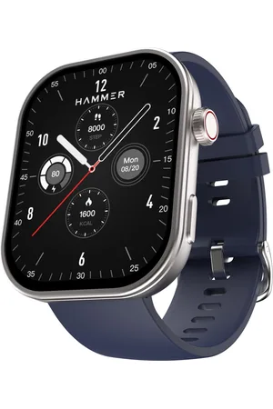 Hämmer Tussle 2.01" HD Display Bluetooth Calling Rotating Crown Smart Watch