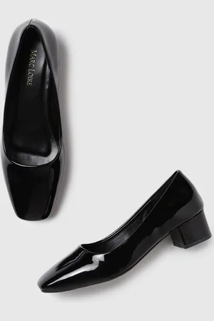 Marc Loire Square Toe Block Heel Pumps