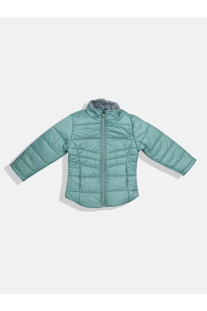 Okane Girls Mock Collar Padded Jacket
