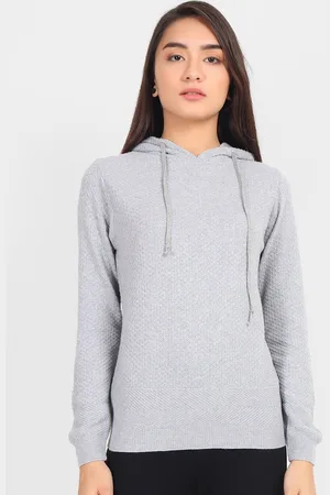 Chemistry Hooded Long Sleeves Pure Cotton Pullover