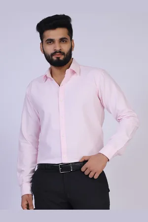 Brown brothers Relaxed Spread Collar Pure Cotton Formal Shirt