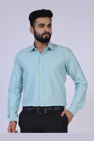 Brown brothers Relaxed Spread Collar Pure Cotton Formal Shirt